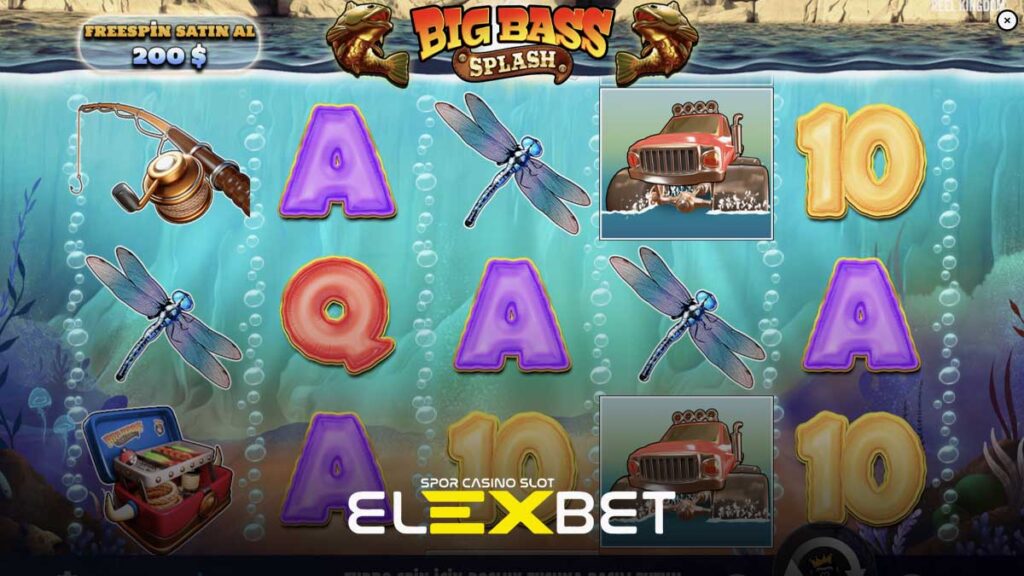 Elexbet big bass splash