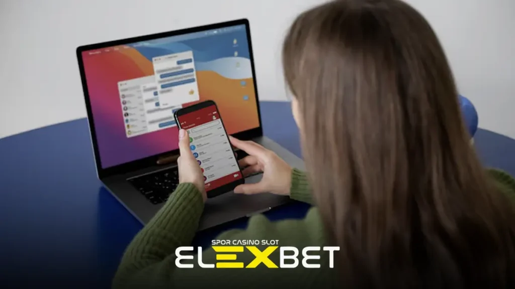 Elexbet bize ulaşın bölümü
